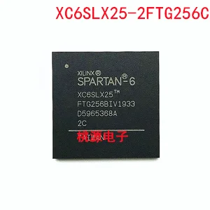 1-10VNT XC6SLX25-2FTG256C XC6SLX25-2FTG256I Naujas Originalus Elektroninių Komponentų Integriniai Grandynai XILINX FPGA XC6SLX25