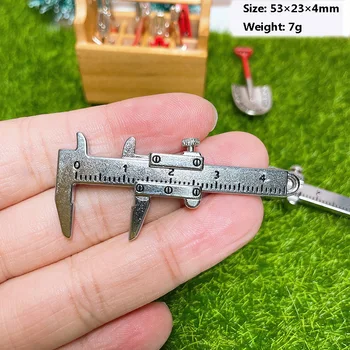 1:12 Miniatiūriniai Lėlių vernier suportas imitavimo suportas prekes modelis priedai Lėlių namelis