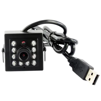 1.3 Megapikselių 960P HD USB Kamera, MJPEG YUY2 Mažai Illumination0.01Lux IR Infraraudonųjų spindulių Naktinio Matymo Mini USB Vaizdo Kamera, vaizdo Kameros