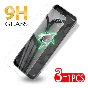 1-3PCS Apsauginė Stiklo Plėvelė Xiaomi Black Shark 2 3 Pro beskeveldris Stiklas Filmas Xiaomi BlackShark 2 3 Pro 2Pro 3Pro Raštas