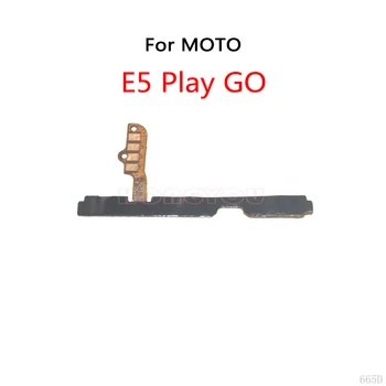 10VNT/Daug Motorola MOTO E5 Žaisti GO Maitinimo Mygtuką Perjungti garso Mygtuką, garso Išjungimo įjungimo / Išjungimo Flex Kabelis