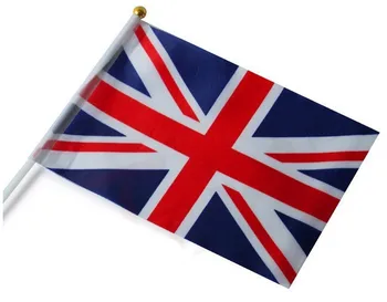 14 * 21 cm Britanijos Jungtinės Karalystės rankos signalas plevėsuojanti vėliava mažas banner vėliavos