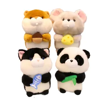 18cm Žiurkėno Panda Pelės Katė Pliušinis Lėlės Žaislas iškamša Pliušinis Žaislas Vaikams, Gimtadienio Dovanos, Namų Puošybai