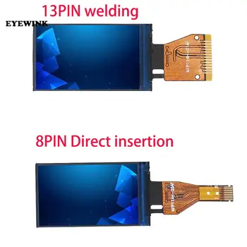 1pcs Nauja IPS 1.14 colių LCD 1.14 colių TFT LCD IPS ekranas LCD spalvotas LCD HD ekranas modulis