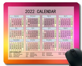 2022 Kalendorius Pelės Mygtukai,Šviesos Akinimo Žali Dažai Žaidimų Pelės Mygtukai