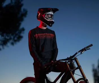 2023 enduro motokroso marškinius vyras ilgomis rankovėmis jersey dviračių komanda pakalnę jersey Motocross drabužių kvėpuojantis sportwear