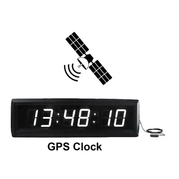 2023 Naujas Atvykimą: 1.8 Colio 6 Skaitmenų Sieniniai GPS Palydovų Laikrodis, Atominės Laikmatis