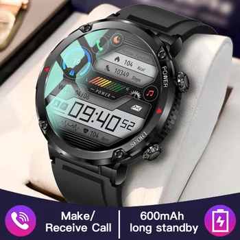 2023 Naujas Smart Watch Vyrų 1.6 Colių IPS Ekranas 600mAh Didelis Baterijos Balso Sporto Laikrodžiai Vyrams, Vandeniui Smartwatch Žmogui
