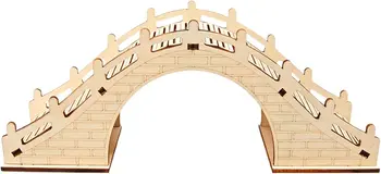 3D Medinė Dėlionė Arch Bridge Modelį, Stalo Dekoras 