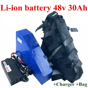 48v 30Ah li-ion Naujas atvykti trikampis baterija ličio baterija 48v 30ah elektrinių dviračių baterijos