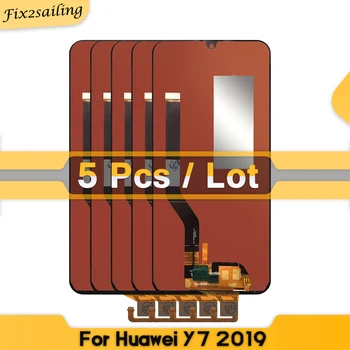 5 vnt LCD Huawei Y7 2019 LCD Y7 Pro 2019 DUB-LX3 Už 