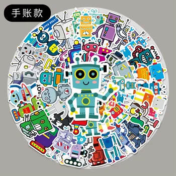 51 Robotas Riedlentės Vaikams, Cartoon Lipdukai Mielas Vandeniui Vaikams, Žaislai, Kanceliarinės prekės Dekoratyvinis Mobile 