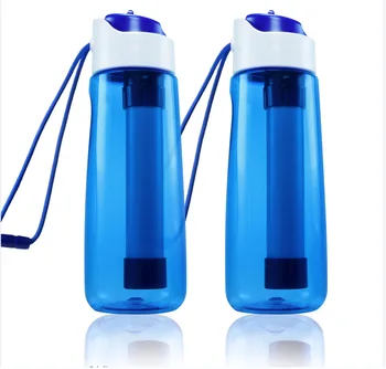 750L lauko vandens valymo butelis lauko išgyvenimo pagalbos geriamojo vandens filtras taurės pėsčiųjų, kempingas, vandens valytuvas(2VNT)