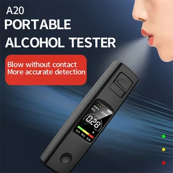 A20 Alkoholio Testeris Profesinės Breathalyzer Alcotest Su LED Ekranas, Dual Mode mygtukas, Skirtas Alkoholio Matuoklis Alcool Testeris