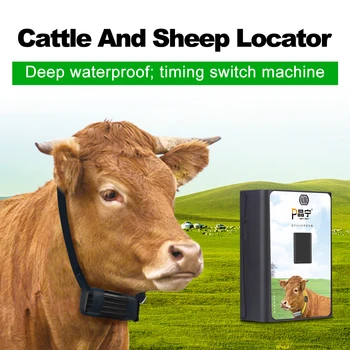 AHGUEP V2 2022 Naujausias Karvė GPS Tracker Didelis Baterijos 10000mAh 180 dienų Laukimo Gyvulių Galvijų, Arklių, Kupranugarių Realaus Laiko Sekimas