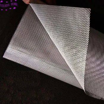 Aliuminio akių smulkaus tinklelio deimanto formos akių dekoratyvinis ekrano koper filtras Kompiuterio šilumos išsklaidymo