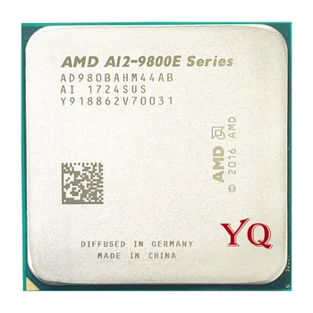 AMD A12-Serija A12-9800E A12 9800E 3.1 GHz Quad-Core CPU Procesorius AD9800AHM44AB Lizdas AM4 satmak A12 9800