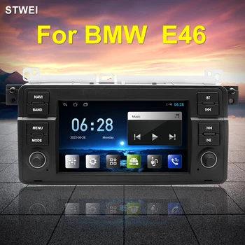 Android 11 Automobilių Multimedijos Radijo BMW 3 Serija E46 M3 318/320/325/330/335 1998-2005 m. GPS CarPlay AUTO 4G Wifi Stere