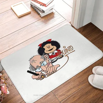 Anime Mafalda neslidus Słomianka Quino Vonia, Virtuvė Kilimėlis Lauko Kilimas Namų Dekoro Raštas