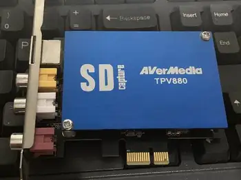 AVerMedia TPV880 SD Vaizdo įrašymo Plokštę AV/S Terminalas Medicinos B Ultragarso Nuotrauką PCI-E Analoginis Pakeitimo Kortelės