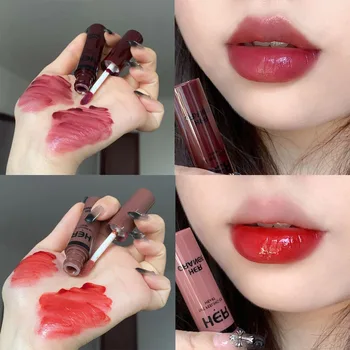 Black Mirror Vandens Lūpų Glazūra Sexy Raudona Lūpų Spalva, Lūpų Dažai, Lūpų Nekaunīgi Drėkina Ilgalaikį Lūpų Blizgesys Korėja Lūpų Kosmetikos Makiažas