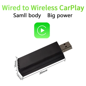 Carplay Adapteris 5 ghz WIFI Nešiojamų CarPlay Dongle 