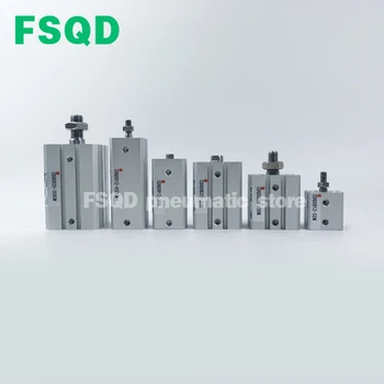 CDQSB20-5D/10/15/20/25/30/35/40/45/50/75-D/DZ/DC/DCZ/DM/DCM/DMZ/DCMZ FSQD Plonas cilindras, Pneumatiniai komponentai CDQSB