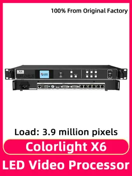 Colorlight X6 Vaizdo Procesorius, LED Ekranas, Full Etape Reklamos, Didelis Ekranas, Master Paramos Trys Ekranai