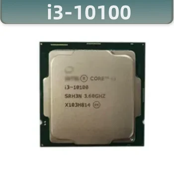 Core i3-10100 i3 10100 3.6 GHz 4 branduolių 8-sriegis CPU procesoriaus L2 = 1M L3 = 6m 65W LGA 1200