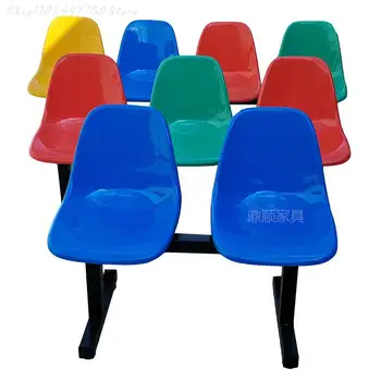 Custom Parkas Kėdės Lauko Suolas Laukia, Kėdė, Kėdės prekybos centre miesto Aikštėje Poilsio Eilės Kėdė 3 Keturių asmenų Eilės Sėdynės
