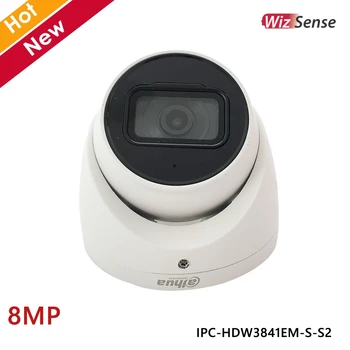Dahua 8MP WizSense Vandeniui IP Kamera, Built-in Mic H. 265 Motion Detect Paramos 256g SD Kortelės Apsaugos Kamera IPC-HDW3841EM-S-S2