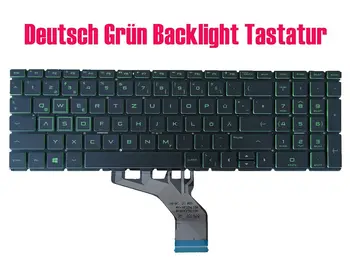 Deutsch Grün Apšvietimas Tastatur HP Žaidimų 15-ec0457ng/15-ec0775ng/15-ec0028ng/15-ec1099ng/15-ec1142ng/15-ec1148ng