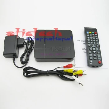 dhl, ar avs 20 rinkinių Mini DVB-T2 Skaitmeninės Antžeminės, Palydovinės TV Imtuvas Set top Box Full HD 1080P USB HDTV TV Box