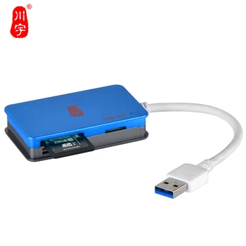 didelės spartos USB3.0 kortelės skaitytuvas multi MS, CF, SD TF telefono kortelės SLR fotoaparato kortelę