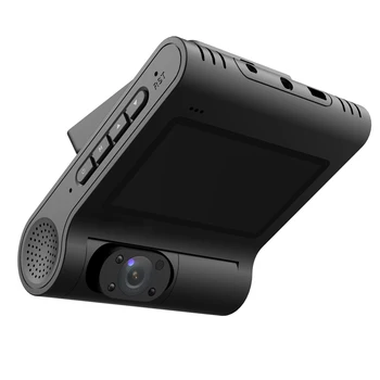 Dual Lens Car Transporto priemonės Blackbox DVR Vartotojo Instrukcija Fotoaparato su WIFI 4G Naktinio Matymo Realaus Laiko GPS Vairuotojo Nuovargio Stebėjimo