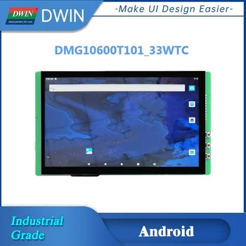 DWIN 1024*600 10.1 Colių Capacitive Jutiklinis ekranas IPS Smart Touch Ekranas Android OS 8.1 Pramonės Stebėti