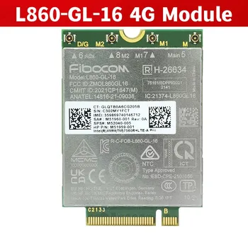 Fibocom L860-GL-16 LTE CAT16 moduliu, 4G, 5G modulis L860-GL M52040-005 4G modemą NGFF m2