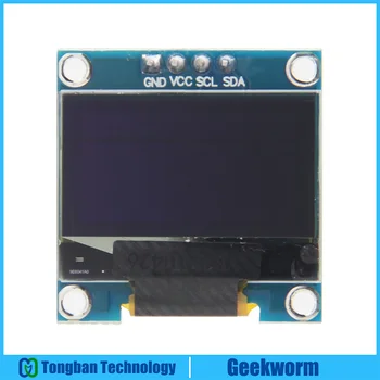 Geekworm 0.96 Colių OLED Modulis 128x64 Geltona Mėlyna SSD1306 Vairuotojo I2C Serijos Savarankiškai Šviesos Ekranas Valdybos Arduino Aviečių Pi