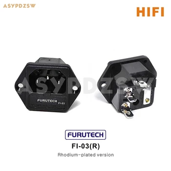 HIFI Originalus FURUTECH FI-03(R) Rodis padengtą/FI-03(G) Auksu IEC 15A AC Maitinimo lizdas