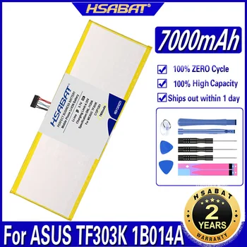 HSABAT C12P1301 7000mAh Nešiojamas Baterija ASUS Už MEMO PAD K00A (ME302C) MemoPad 10.1