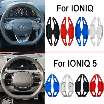 Irklas Shift Hyundai Ioniq Elektros Premium Plug-In Hybrid IONIQ 5 2021 2022 Automobilio Vairo DSG Shifter Pratęsti Lipdukai