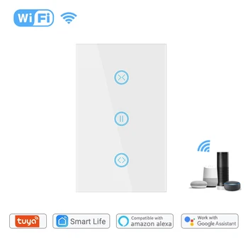 JAV Versija Tuya Smart WiFi Užuolaidų Langinių Jungiklis Ritinio Užrakto Variklio/Lange Opener 