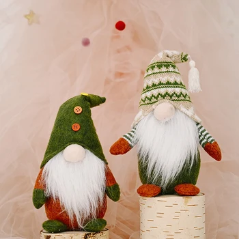 Kalėdų Gnome Tomte Gnome Ornamentu Beveidis Lėlės Švedijos Tomte Gnome Lėlės Atostogų Nykštukas Dekoracija Namuose Tarnyba