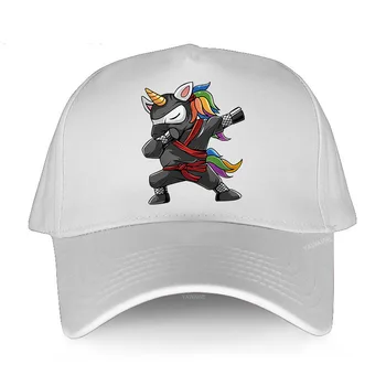 Karšto pardavimas naujų Laisvalaikio ir patogiai Saulės, skrybėlę, Tepdami Ninja Vienaragis Mados spausdinti Skrybėlę prekės originalios vyrų beisbolo kepuraitę