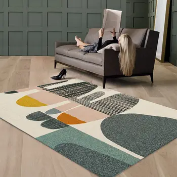 Karšto parduoti Šiaurės kilimas minkštas flanelė 3D spausdinimo srityje, kilimų kambarį tekstūros erdvę motina neslidus didelis kilimas kambarį