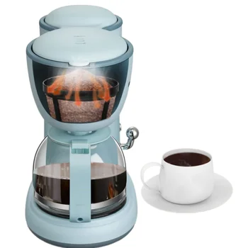 Kavos Aparatas Automatinis Nedidelių Amerikos Lašinamas Tipo Mini Kavos Arbatos Alaus Puodą Office Dvejopo Naudojimo mašina, kavos virimo aparatas