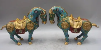 Kinija Bronzos, Vario Cloisonne Emalio Dragon 