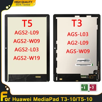 LCD Huawei MediaPad T3 T5 10 MAA-L03 MAA-L09 MAA-W09 AGS2-L09 AGS2-W09 AGS2-L03 MAA-W19 LCD Ekranas Jutiklinis Ekranas Asamblėja