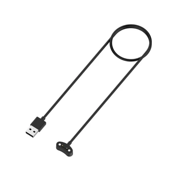 LXAA Pakeitimo Magnetinio 100cm USB Įkroviklio Laidą Laidą Linija Įkrovimo Dokas -TicWatch Pro 3 GPS Smart Žiūrėti