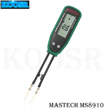 MASTECH MS8910 SMD Testeris Detektorius 3000 Skaičiuoja Skaitmeninis Multimetras Smart Atsparumas Talpa Diodų Matuoklis, Auto Scan LCD Ekranas